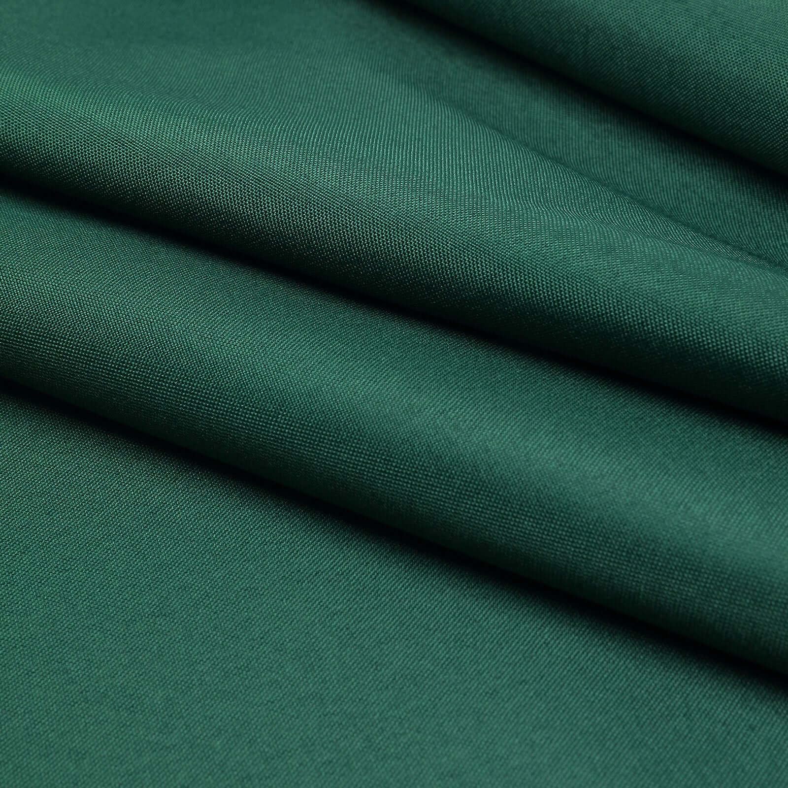 Efavormart 54 x 10 Yards Hunter Emerald Green Polyester Wedding Banquet Restaurant Wholesale Fabric Bolt for Party Event Decor Arts and Crafts