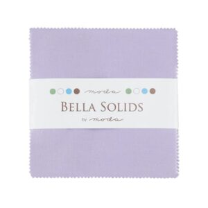 bella solids lilac charm pack bella solids from moda by the pack