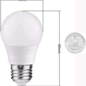 ANYPOWK 12V Low Voltage LED Light Bulbs - Daylight 3W(Only for 12-36V), Pack of 6