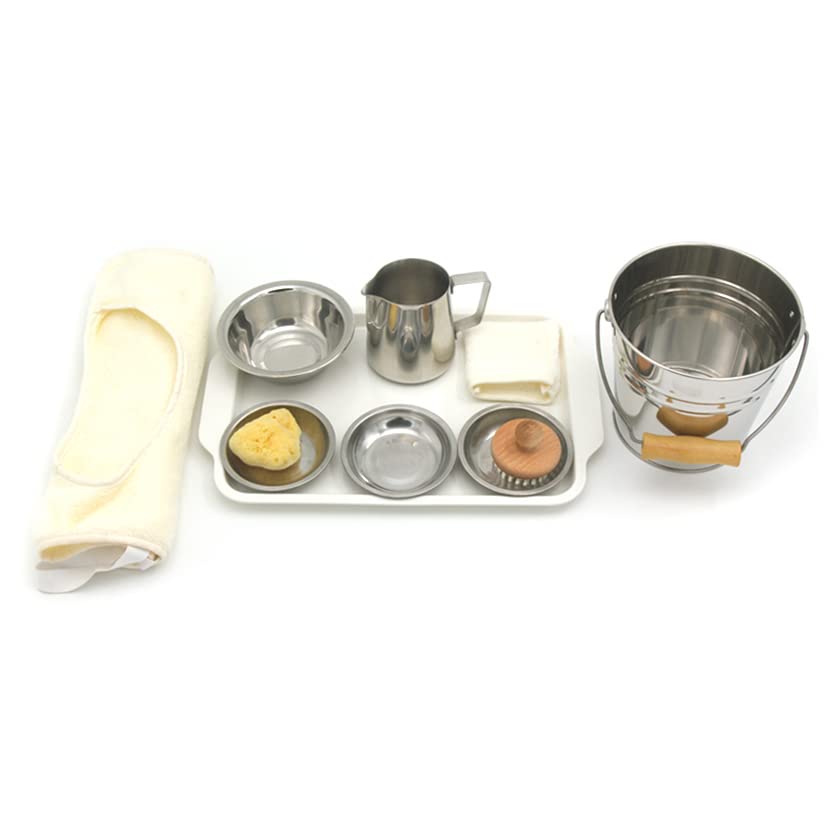 Washing a Table Montessori Practical Life Activity Set