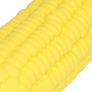 Puppy Teething Chew Toys, Latex Soft Dog Teething Corn Toys, 5 Pieces with Sound for Medium Dogs