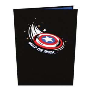 Lovepop Marvel's Avengers Captain America Birthday Pop-Up Card