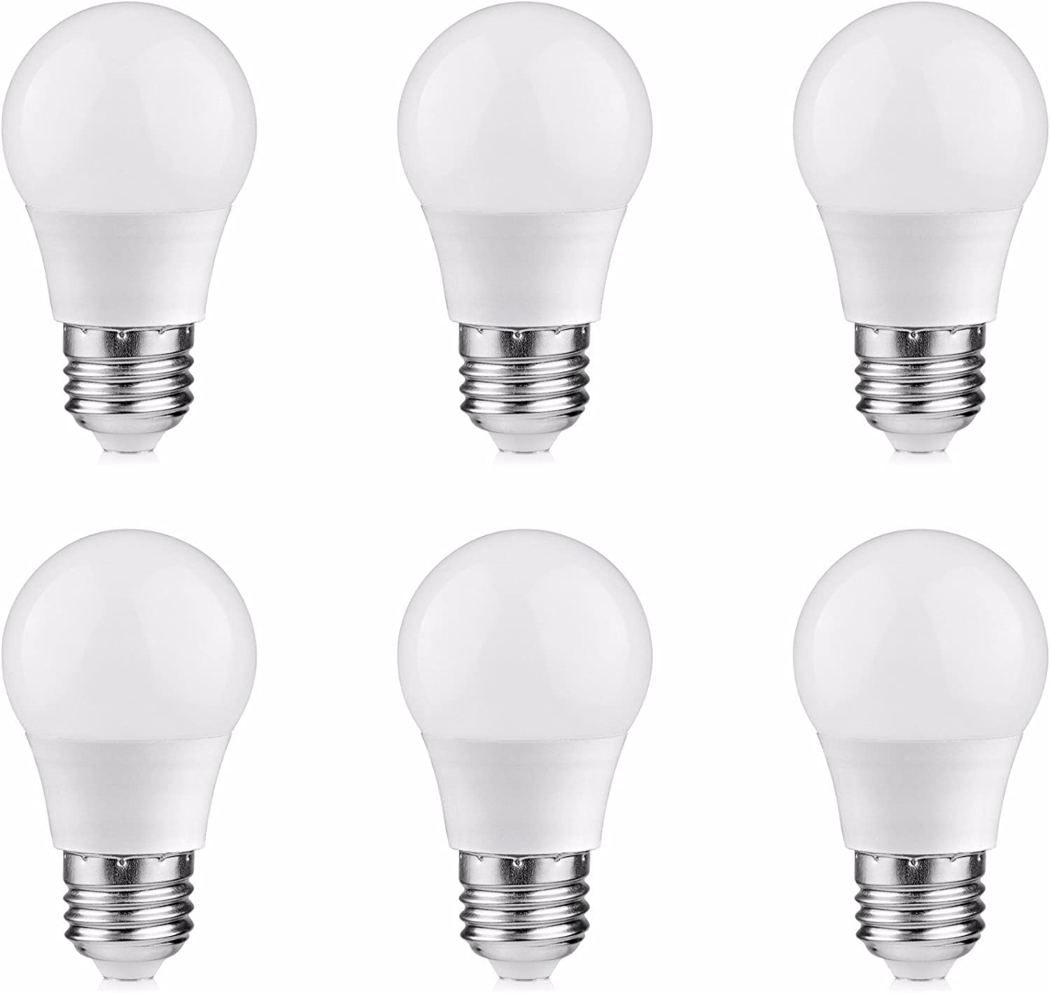 ANYPOWK 12V Low Voltage LED Light Bulbs - Daylight 3W(Only for 12-36V), Pack of 6