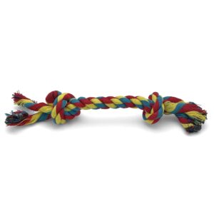 PetBox Knotted Rope Chew Toy for Small Dogs - Medium Size 8"