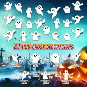 35 PCS Boochelorette Party Decorations Halloween Banner Ghost Bat Wall Decor Pumpkin Theme for Bachelorette Engagement Wedding Bridal Shower Hen Party Supplies