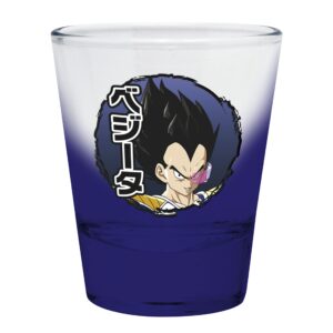 ABYSTYLE Dragon Ball Z Kakarot Villans 4 Shot Glasses 1.5 Oz. Featuring Buu, Cell, Frieza, and Vegeta DBZ Anime Manga Drinkware Home Essentials Gift