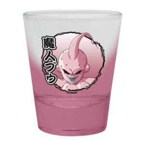 ABYSTYLE Dragon Ball Z Kakarot Villans 4 Shot Glasses 1.5 Oz. Featuring Buu, Cell, Frieza, and Vegeta DBZ Anime Manga Drinkware Home Essentials Gift