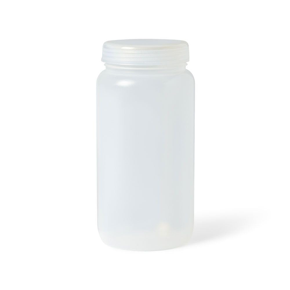 United Scientific® Unistore™ 33312 - Sample Containers with Lids - Laboratory Grade Polypropylene Wide Mouth Reagent Bottle - 64 Oz Bottles (2,000ml) Multi-Purpose Plastic Bottles with Lids, 1 Each