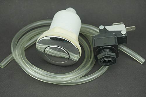 On Off PUSH BUTTON Switch Jetted Whirlpool Jet Bath Tub Spa Garbage Disposer Disposal Air Switch Kit - Push Button