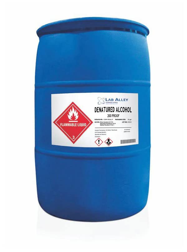 Denatured Ethanol 200 Proof, Kosher, 1 Gallon