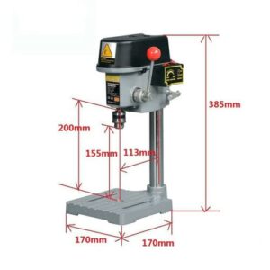 Mini Bench Electric Drill Press, Drill Press Rotary Tool Workstation Stand with Wrench Power Tools 1mm-10mm Mini Portable Drill Press Ideal for Drilling Vertical & Angled Holes - Bench Drill