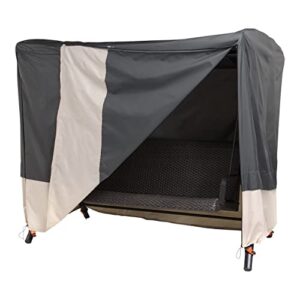 Modern Leisure® Renaissance Ultralite Patio Swing Cover, 81" L x 52" W x 70" H, Gray