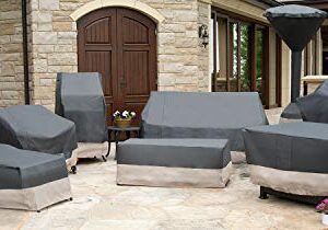 Modern Leisure® Renaissance Ultralite Patio Swing Cover, 81" L x 52" W x 70" H, Gray