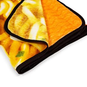 POPCULT The Original Nissin Top Ramen Chicken Flavor Microplush Throw Blanket