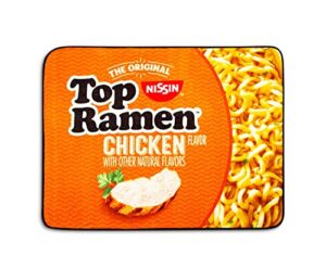 popcult the original nissin top ramen chicken flavor microplush throw blanket