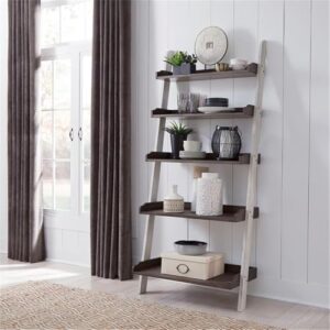 Liberty Furniture INDUSTRIES Farmhouse Leaning Bookcase