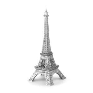 Metal Earth Premium Series Eiffel Tower 3D Metal Model Kit Bundle with Tweezers Fascinations