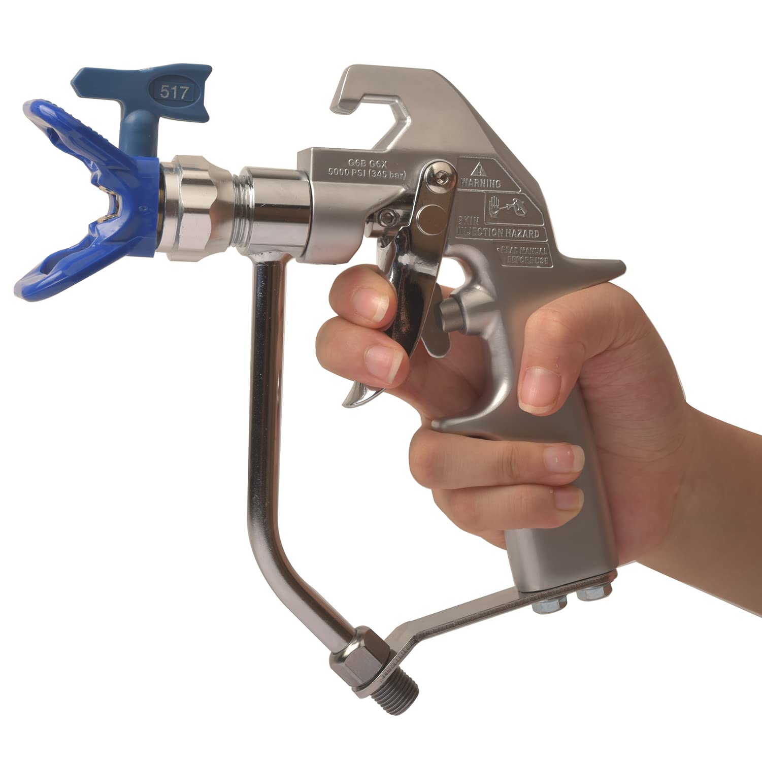 SZWENXIN 5000PSI Airless Paint Spray Gun with Tip Guard and 517 TIP,for Airless Paint Sprayer