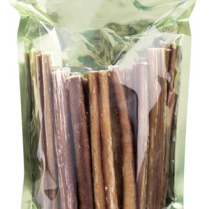 Nemeth Farms Premium European Beef Bully Sticks 6" - 100% Extra Lean Bully Bones Rawhide-Free & Odor-Free Dog Treats for Small, Medium and Large Dogs | Long Lasting Dental Dog Chews - Pack of 30