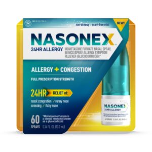 Nasonex 24Hr Allergy Nasal Spray - 60 Spray