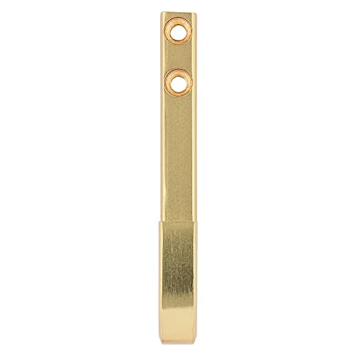 National Hardware N337-917 Reed Modern Hook, 4", Brushed Gold