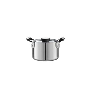 Tramontina Nesting 6 Pc Stainless Steel Tri-Ply Clad Sauce Pan and Stock Pot Set, 80116/048DS