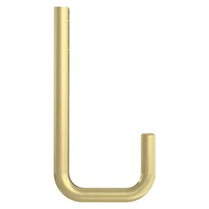 National Hardware N337-917 Reed Modern Hook, 4", Brushed Gold