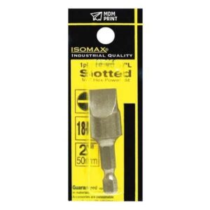 "slotted power bit, no. 18-20, 2"" "