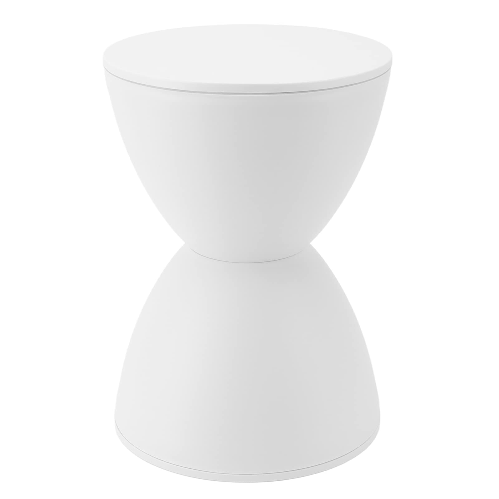 Cosiki Hourglass Shape Stool Bathroom Wearresisting Hourglass Stool