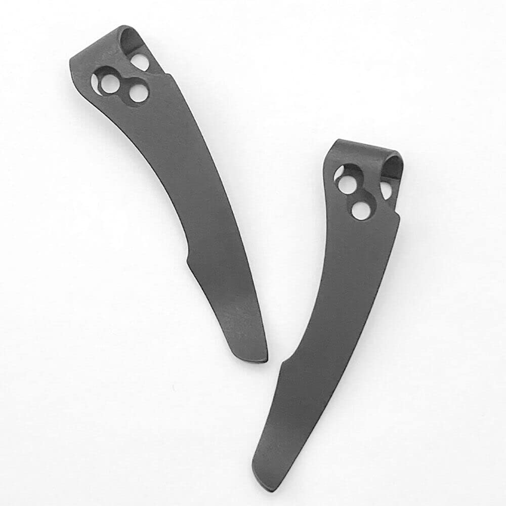 1PC Black Matte Pocket Clip For ColdSteel Recon1 Knives