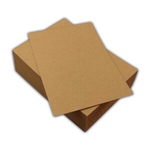 10 EcoSwift 8.5x11 Chipboard Cardboard Craft Scrapbook Material Scrapbooking Packaging Sheets Shipping Pads Inserts 8 1/2 inch x 11 inch Chip Board