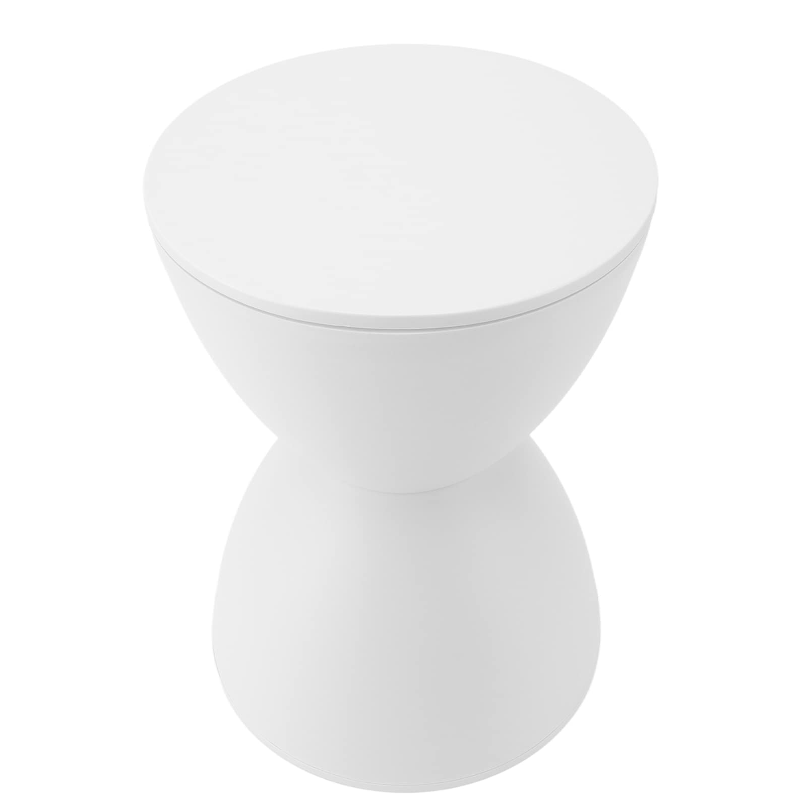 Cosiki Hourglass Shape Stool Bathroom Wearresisting Hourglass Stool