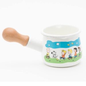 Snoopy SNJ-903 Hollow Petite Milk Pan, 19.7 fl oz (550 ml)