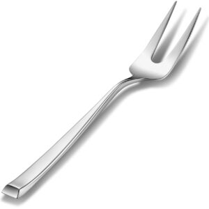 royalrose alexander fine 10.3" carving fork, 18/10 stainless steel, well made, dishwasher safe, heavy duty cooking meat fork