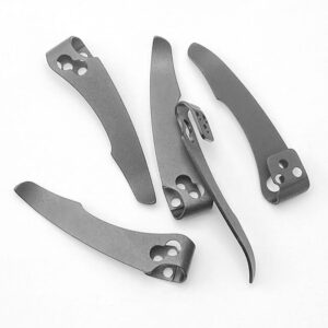 1PC Black Matte Pocket Clip For ColdSteel Recon1 Knives