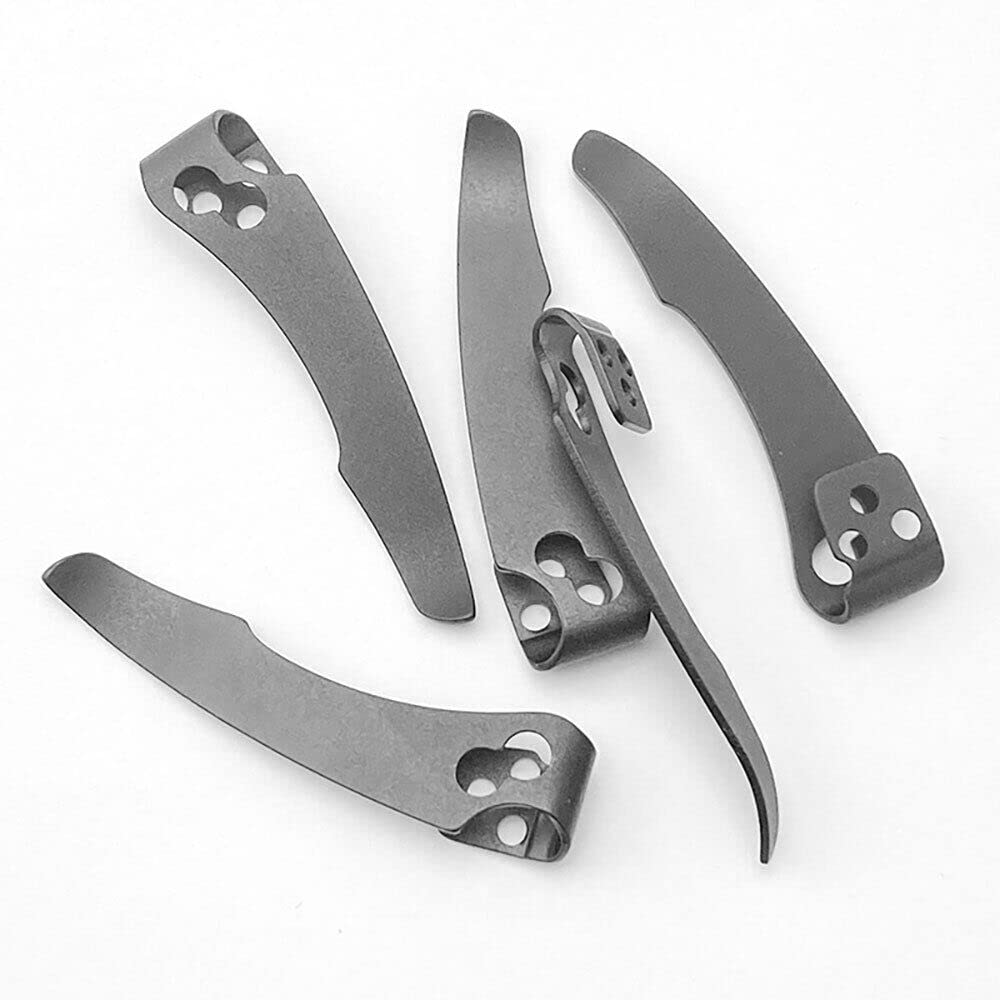 1PC Black Matte Pocket Clip For ColdSteel Recon1 Knives