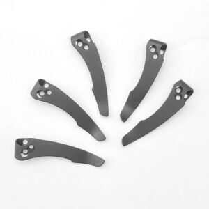 1PC Black Matte Pocket Clip For ColdSteel Recon1 Knives