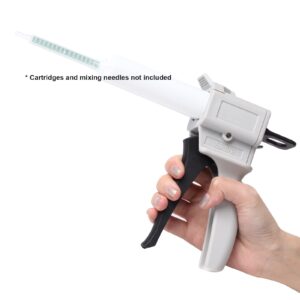 Dispensing Gun Kit Impression Mixing Dispenser Gun 1:1/2:1 Dispensing Gun Ratio (1:1/1:2 Witout Accessories)