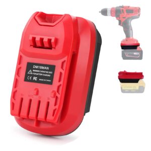 tpdl adapter for craftsman v20 cordless tools, for dewalt 20v for milwaukee m18 lithium battery convert to for craftsman new 20v power tool (adapter only)