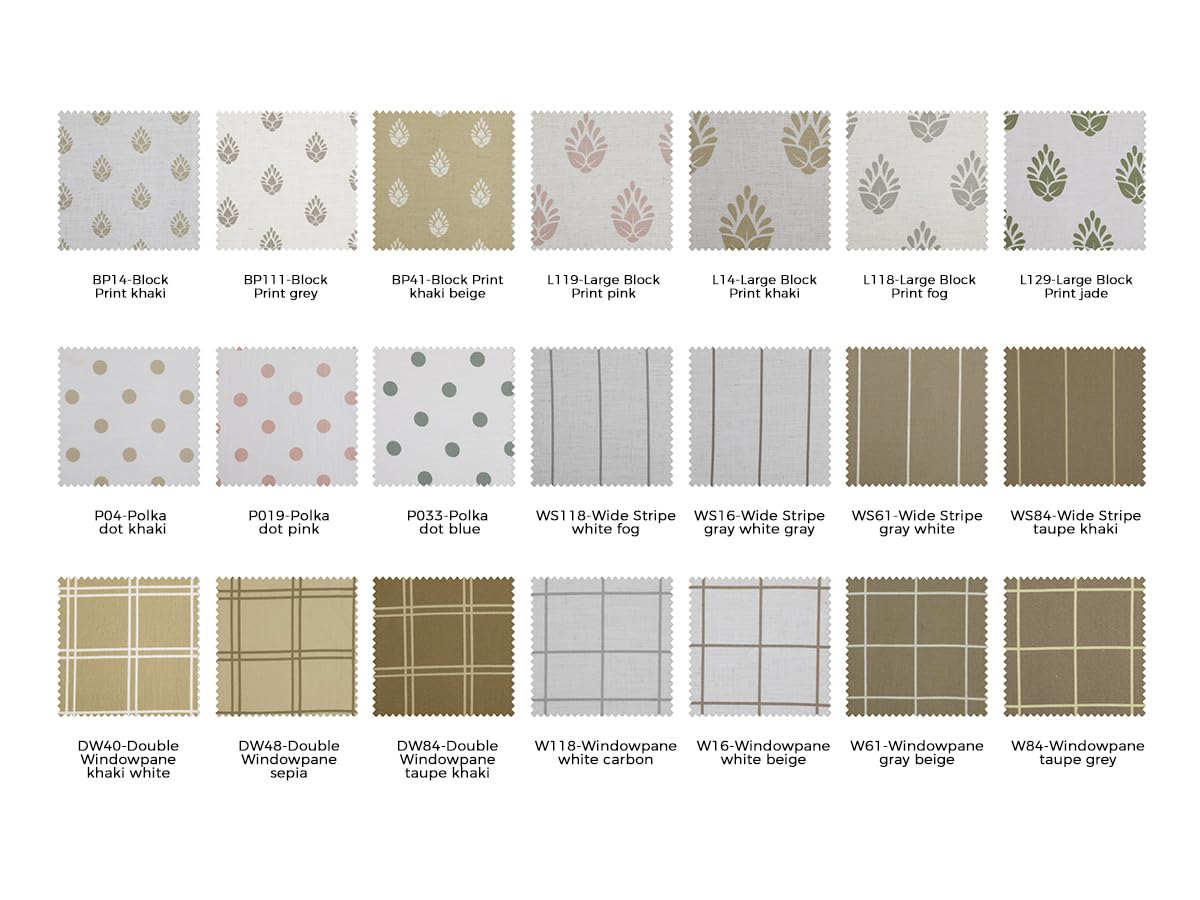 TWOPAGES Stefana Silber x Print Design Polyester Linen Fabric Sample Book