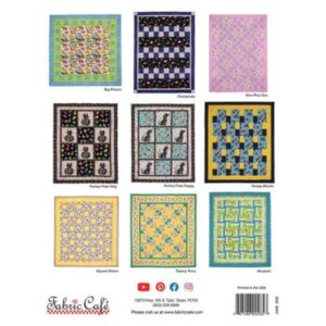 Fabric Cafe 3-Yard Quilts for Kids, White