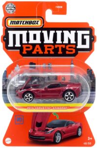 hot wheels matchbox 2016 corvette stingray, moving parts 48/50