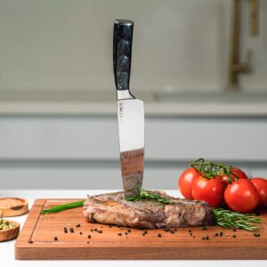 YEHOK Chef Knife | 8 Inch Professional Kitchen Knife | German High Carbon Stainless Steel | Ultra Sharp Blade and Ergonomic Handle for Chopping, Slicing | Chef's knives with Gift Box