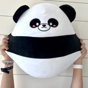 Snuggaboos Pepper The Panda - 17" Large Squish Plush Pillow - Super-Soft and Huggable Toy for All Ages