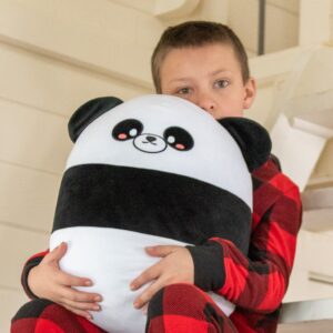 Snuggaboos Pepper The Panda - 17" Large Squish Plush Pillow - Super-Soft and Huggable Toy for All Ages