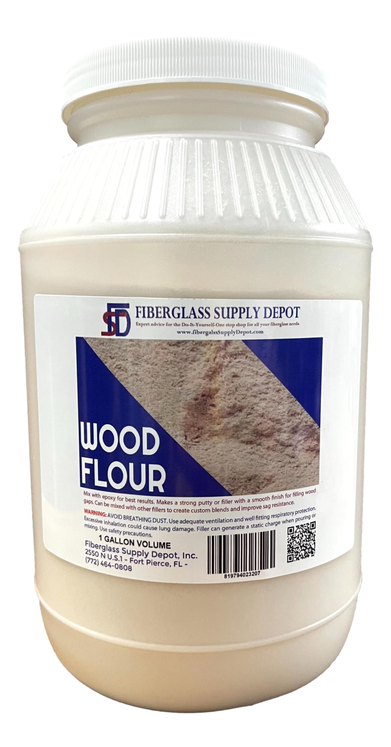 Wood Flour Filler Gallon