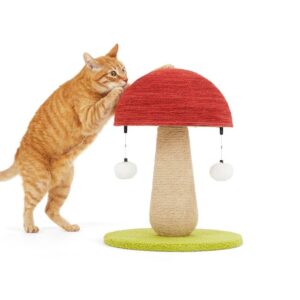 EveryYay Toadstool Scratch Post for Cats