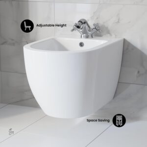 Swiss Madison - well made forever SM-BD226 St. Tropez Bidet, Glossy White