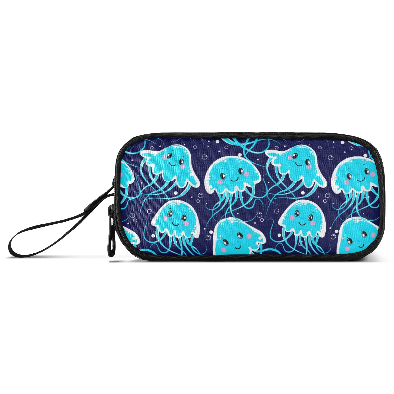 J JOYSAY Jellyfish Pencil Case Large Big Capacity Pencil Bag for Girls Boys Pencil Pouch High Capacity Pencil Pen Case for Kids Office School