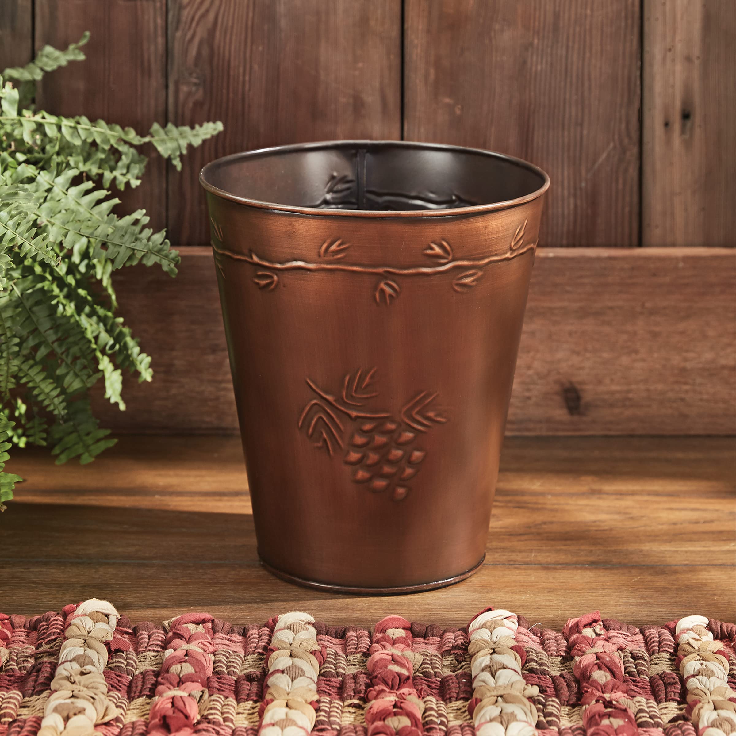 Park Designs Valley Pine Waste Basket